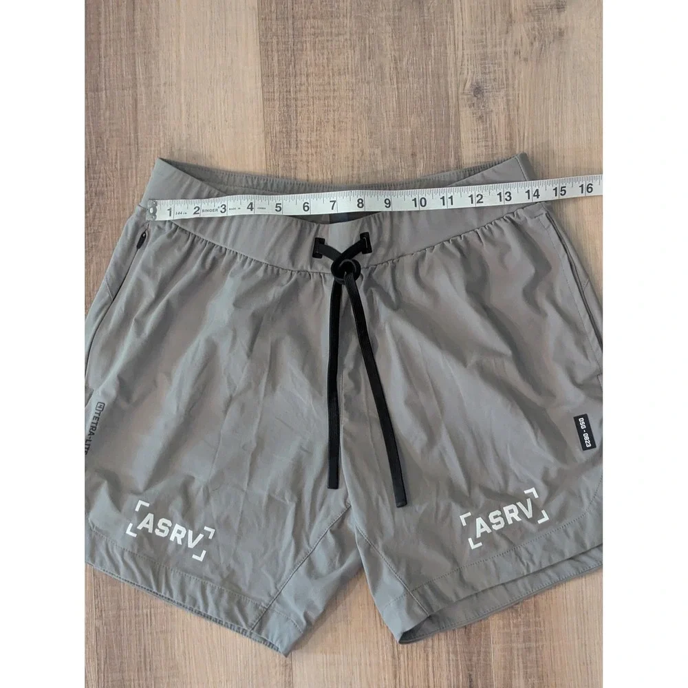 ASRV Tetra-Lite Training Shorts Mens M Gray 6